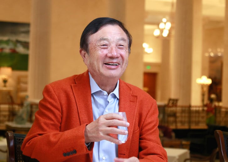 Ren Zhengfei - El fundador de Huawei ironiza: 