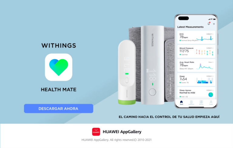Health Mate, la app oficial de Withings ya está disponible en AppGallery